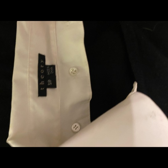 Theory size Xs black sweater with removable collar and cuff - Picture 3 of 3